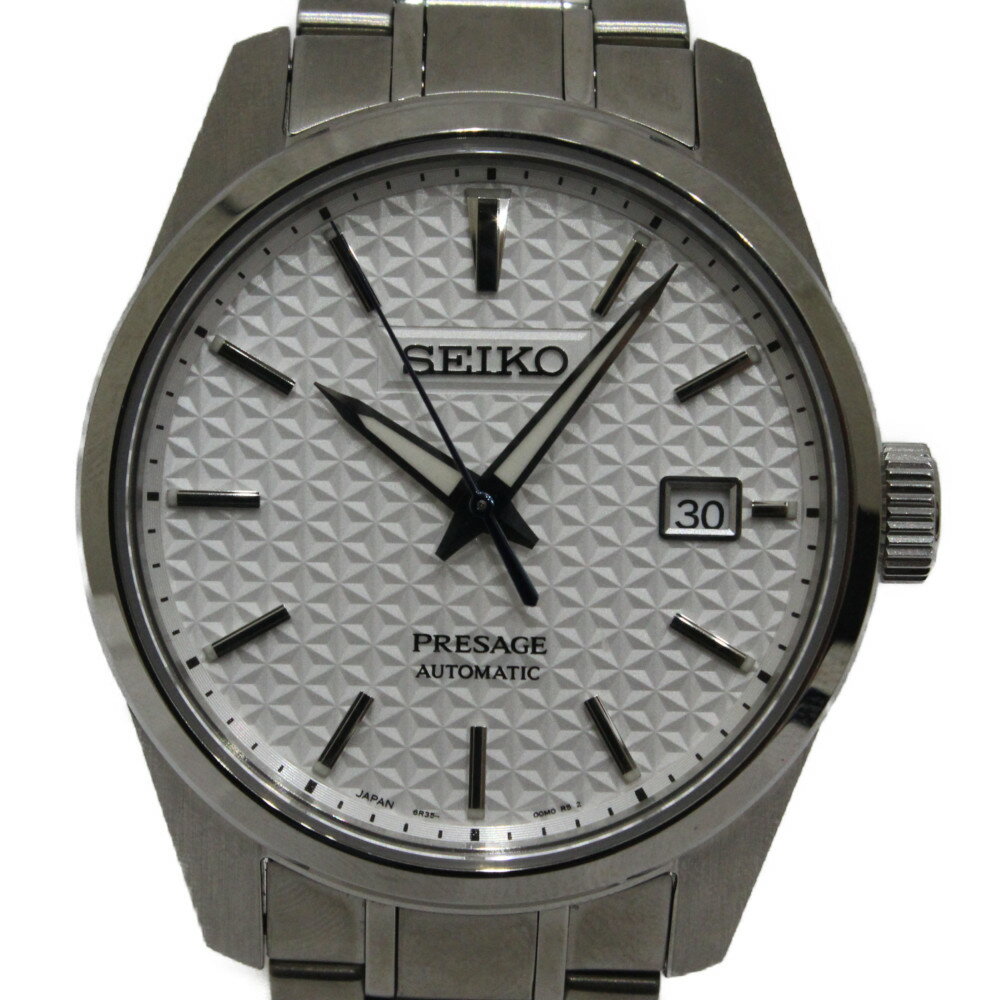 楽天市場】seiko プレサージュ 中古(文字盤カラーホワイト 楽天市場】seiko プレサージュ 中古(文字盤カラーホワイト
