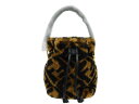 FENDI フェンディ モントレゾール2WAYショルダー ブラウンシープスキン 8BS010 ミニバケットバッグ ズッカ柄 Fロゴチャーム ゴールド金具 レディース 人気 ギフト プレゼント包装可【中古】 新居浜店(4)