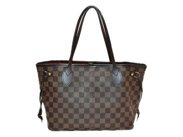 【中古★】 LOUIS VUITTONネヴァーフルPM N51109 ダミエ/レッド系 コーティングキャンバス レディース メンズ ユニセックス ハンドバッグ 使いやすい 人気 プレゼント包装可 【中古】