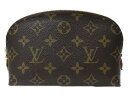 LOUIS VUITTON　ルイヴィトン　ポシェット・コスメティック　M47515　モノグラム　ポーチ　化粧ポーチ　レディース　ゴールド金具　シンプル　ギフト　プレゼント包装可　【中古】　松前R56号店