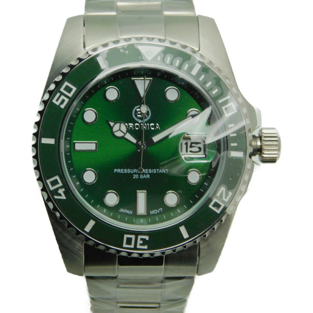腕時計, メンズ腕時計 BRONICA BR-825-GR SS 20 