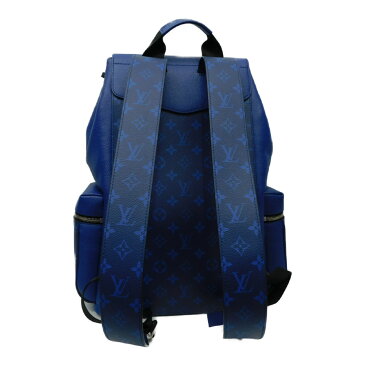 LOUIS VUITTON ルイヴィトン バックパック M30419 モノグラム・エクリプス タイガ コバルト ブルー 青 シルバー金具 大容量 レディース メンズ ユニセックス ギフト プレゼント包装可【中古】新居浜店