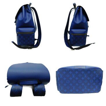 LOUIS VUITTON ルイヴィトン バックパック M30419 モノグラム・エクリプス タイガ コバルト ブルー 青 シルバー金具 大容量 レディース メンズ ユニセックス ギフト プレゼント包装可【中古】新居浜店
