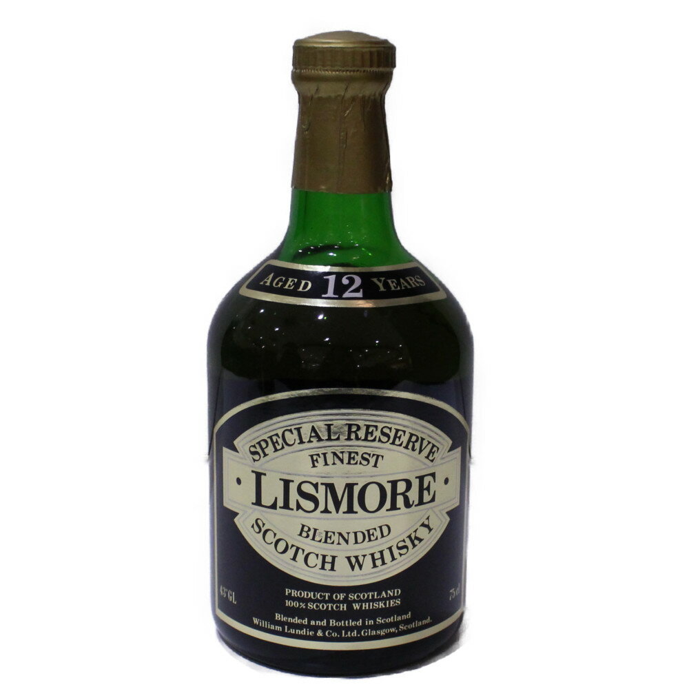 LISMORE　リズモア　12年　750ml　43％　スコッチ　ウイスキー【古酒・中古】松前R56店