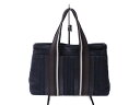 HERMES エルメス トロカオリンゾンタルPM トートバッグ キャンバス ブラック メンズ レディース ユニセックス ギフト プレゼント包装可【中古】新居浜店
