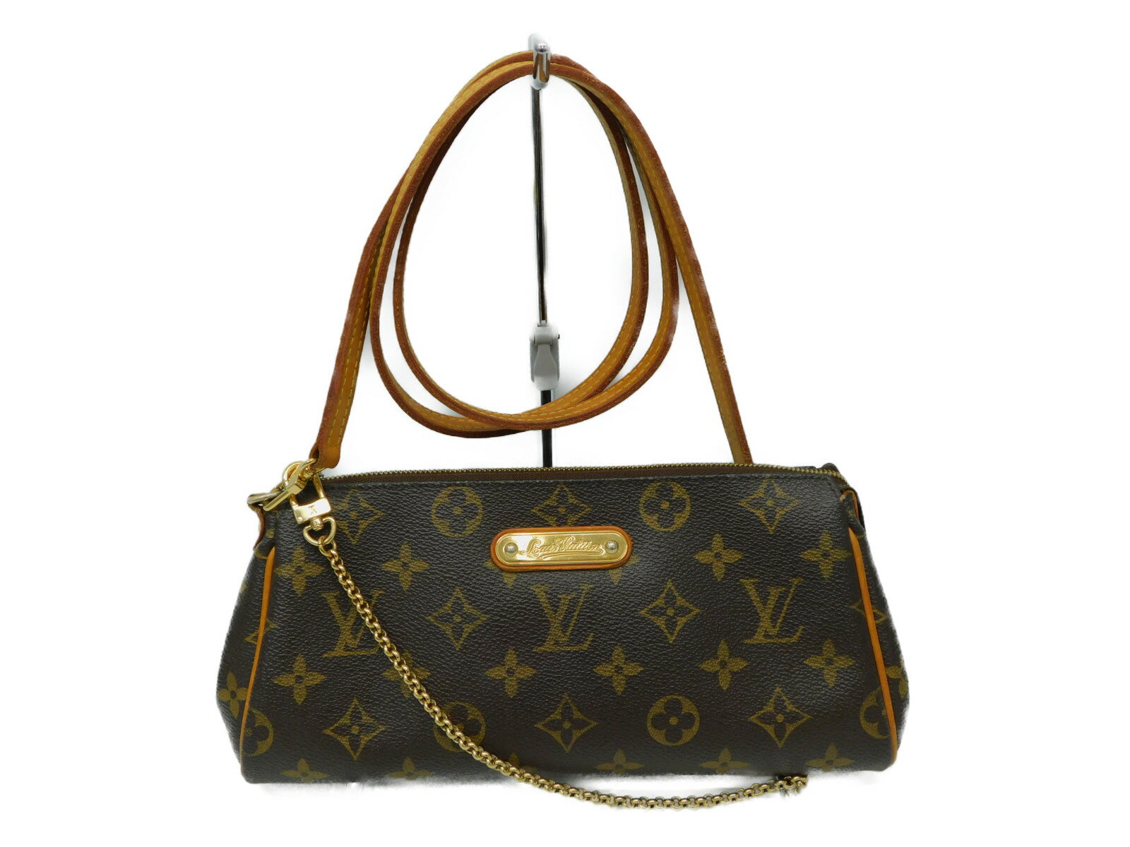 LOUIS VUITTON　ルイヴィトン　エヴァ　M95567　ショルダーバッグ　ハンドバッグ　2WAY　斜め掛け　モノグラム　ブラウン　茶色　ゴールド金具　レディース　プレゼント包装可【中古】新居浜店 1