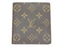 LOUIS VUITTON ルイヴィトン ポルトビエ 10 カルトクレディ M60883 モノグラム/ブラウン系 メンズ レディース ウィメンズ 人気 ブランド 財布 二つ折りたたみ【中古】 松前R56号店