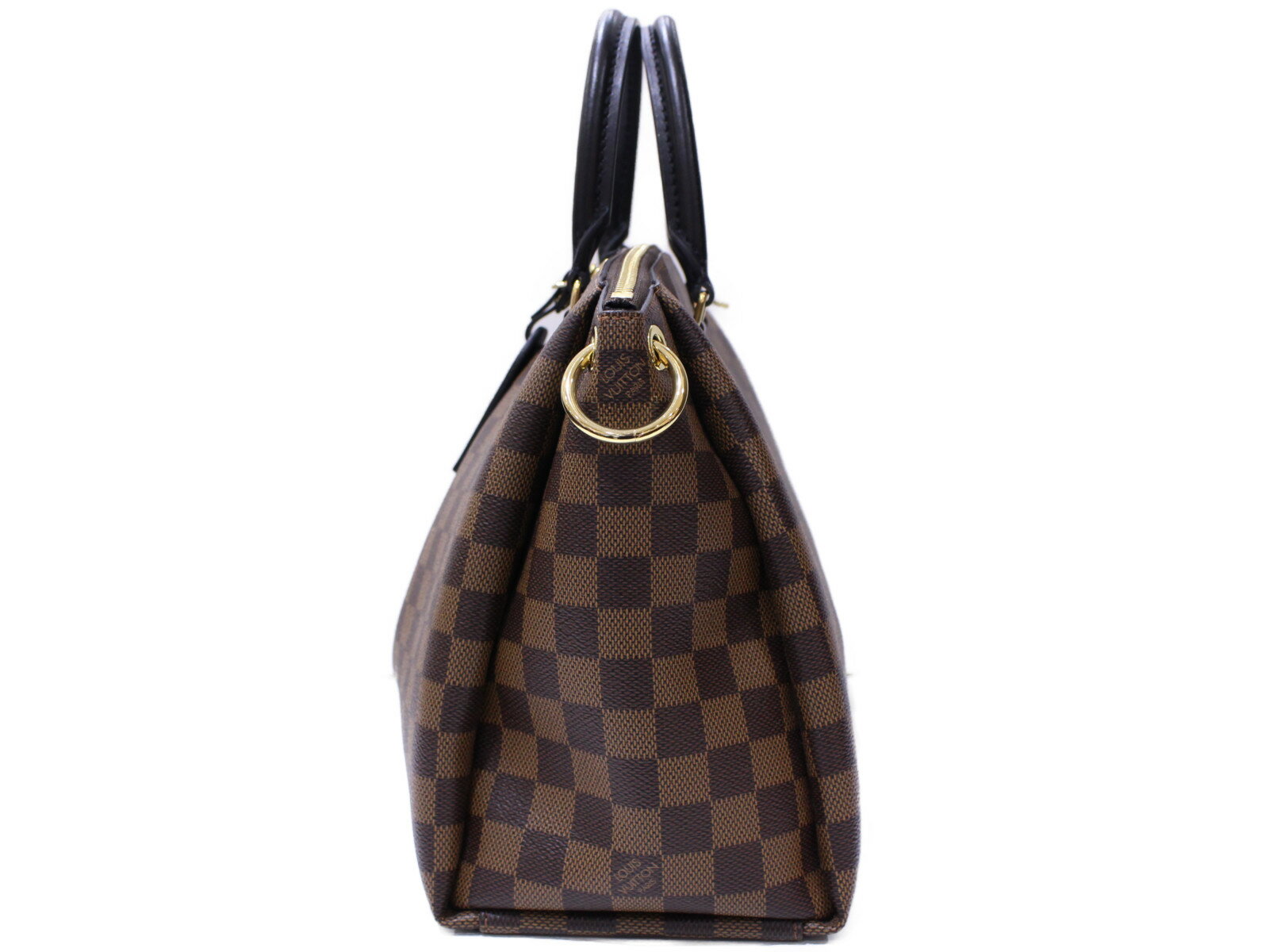 LOUIS VUITTON　オデオン・トートMM　N45283　ダミエ　ハンドバッグ　ショルダーバッグ　レディース　ショルダー付き　シンプル　ギフト　プレゼント包装可　【中古】　松前R56号店