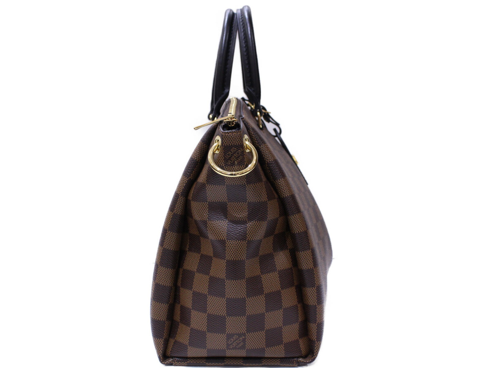 LOUIS VUITTON　オデオン・トートMM　N45283　ダミエ　ハンドバッグ　ショルダーバッグ　レディース　ショルダー付き　シンプル　ギフト　プレゼント包装可　【中古】　松前R56号店