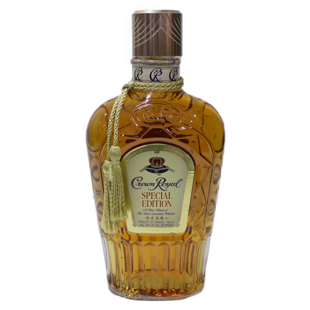 【未開栓】CROWN ROYAL SPECIAL EDITION クラウン ローヤル スペシャル エディション カナディアン 750ml　40％　ウイスキー【古酒・中古】松前R56店