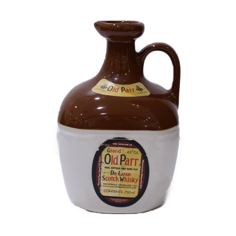 【未開栓】Old Parr De Luxe　オールドパー　デラックス　陶器ボトル　750ml　43％　スコッチ　ウイスキー【古酒・中古】松前R56店のサムネイル