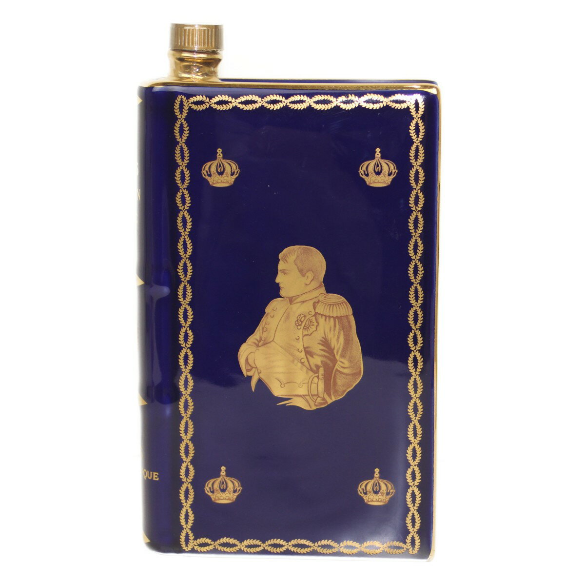 【未開封】CAMUS NAPOLEON COGNAC カミュ ナポレオン コニャック ブックボトル 陶器瓶 青 ブルー 【古酒・中古】松前R56店