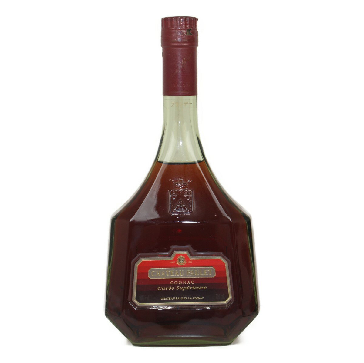 【未開封】CHATEAU PAULET CUVEE SUPERIEURE COGNAC シャトーポーレ キュベ スペリオール コニャック ブランデー 700ml 40%【古酒・中古】松前R56店