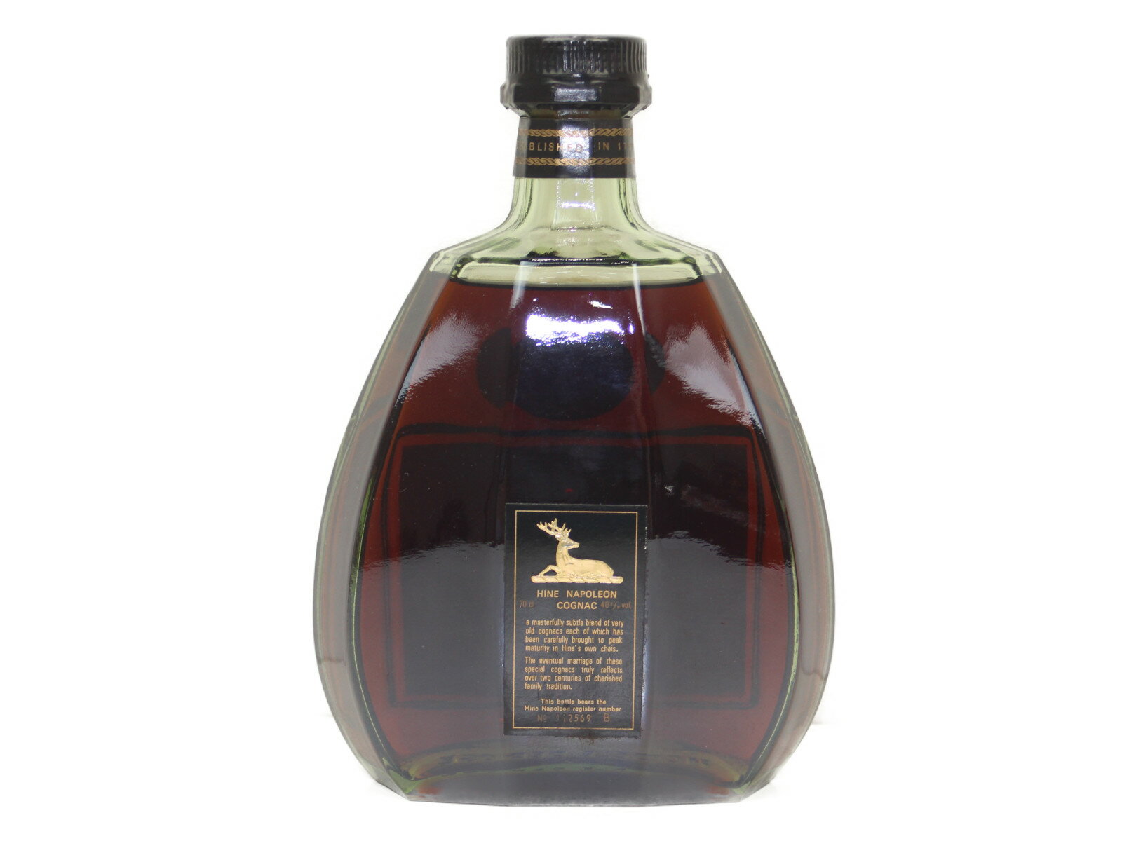 【箱あり】【未開封】HINE NAPOLEON Extra Fine Cognac ハイン ナポレオン エクストラ ファイン コニャック ブランデー 700ml 40% 【古酒・中古】松前R56店