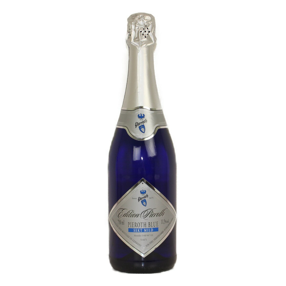 【未開封】PIEROTH BLUE SEKT MILD ピーロート・ブルー ゼクト マイルド スパークリングワイン 750ml 11.5% 【古酒・中古】松前R56店