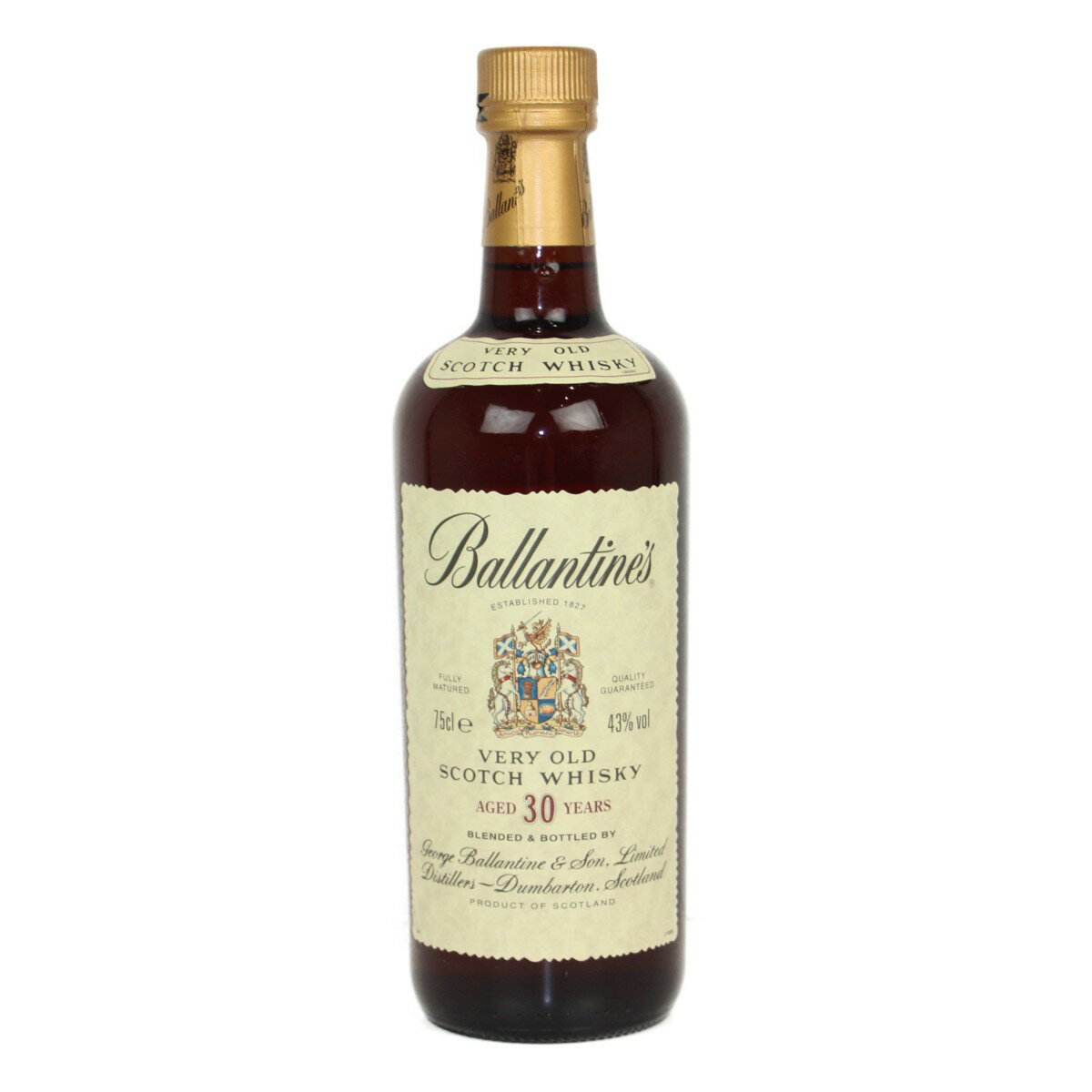 【箱あり】【未開封】Ballantine's AGED 30 YEARS VERY OLD SCOTCH WHISKY バランタイン 30年 ベリーオールド スコッチウィスキー 750ml 43%【古酒・中古】松前R56店