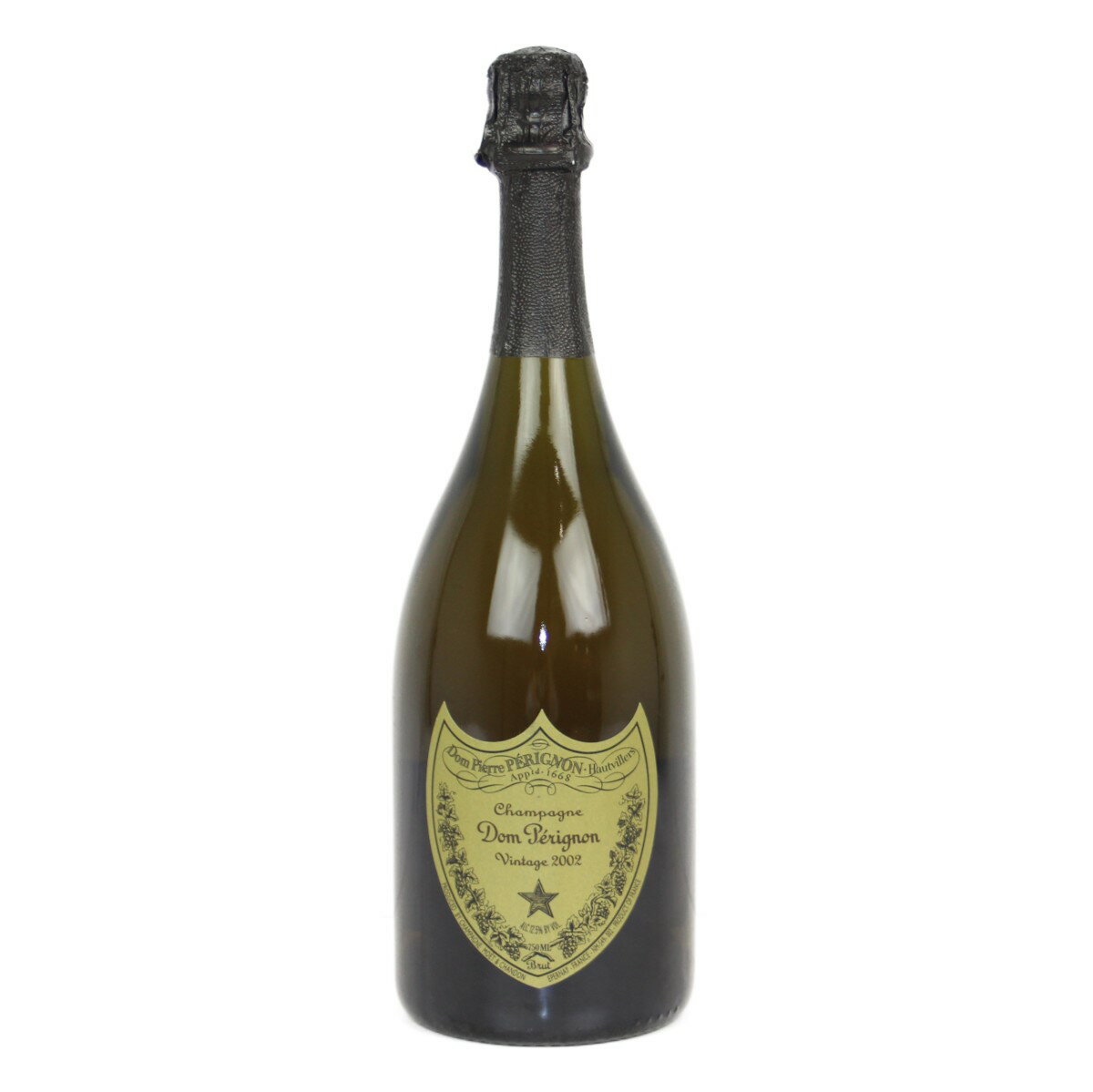 【箱あり】【未開封】Dom perignon 2002 Vintage Champagne ドンペリニヨン 2002年 ヴィンテージ シャンパーニュ シャンパン ワイン 750ml 12.5%【古酒・中古】松前R56店