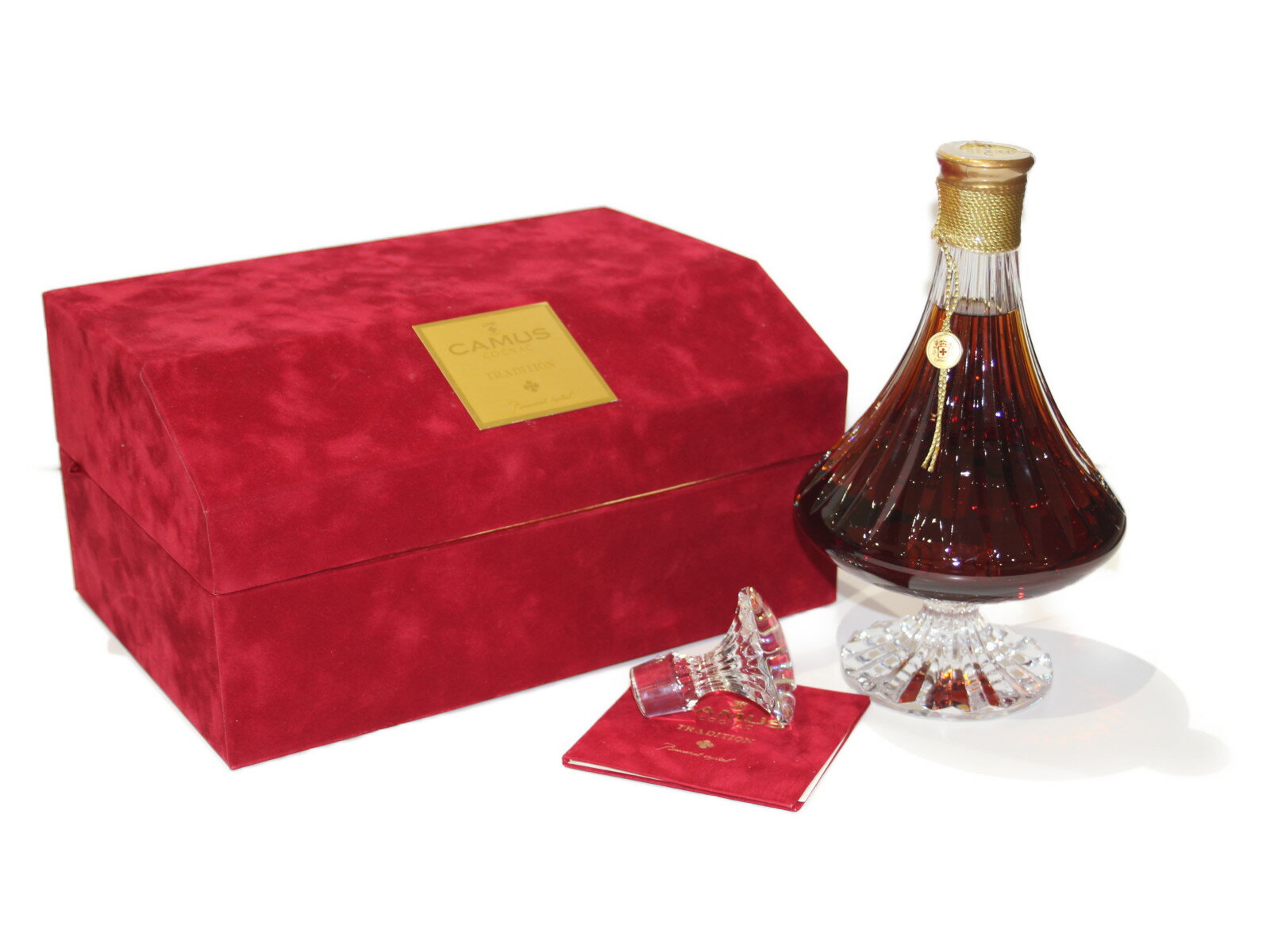 【箱あり・未開封】CAMUS TRADITION COGNAC カミュ トラディション バカラクリスタルボトル コニャック ブランデー 700ml 40%【古酒・中古】松前R56店