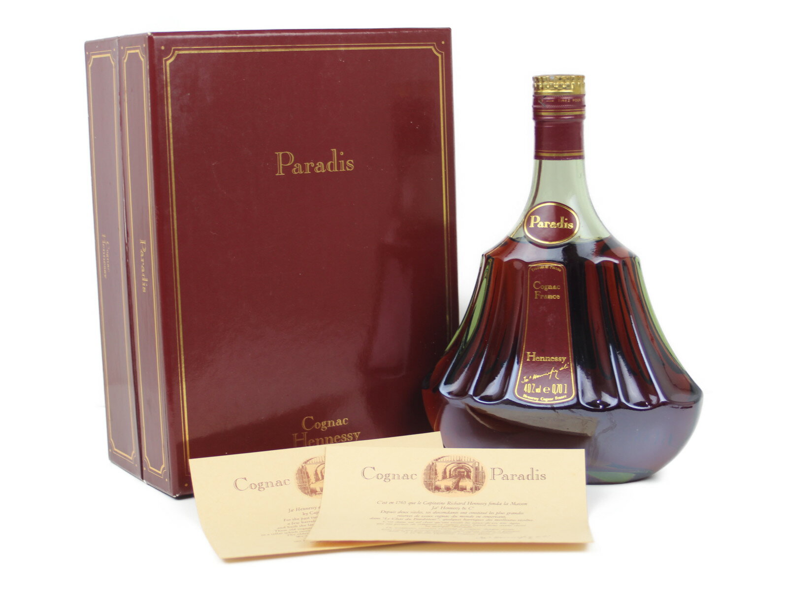 【箱あり 未開封】Hennessy Paradis COGNAC ヘネシー パラディ 旧ボトル コニャック ブランデー 700ml 40 【古酒 中古】松前R56店