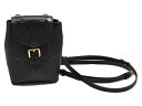 【中古品】LOUIS VUITTIONタイニー・バックパック M80596 アンプラントレザー/ブラック系 レザー 2WAY ボディバッグ バッグパック 人気 おしゃれ ユニセックス 【中古】松山久万ノ台店