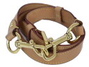 LOUIS VUITTON ルイヴィトン ショルダーストラップ J00109 バッグ用アクセサリー ヌメ革 ゴールド金具 レディース ギフト プレゼント包装可【...