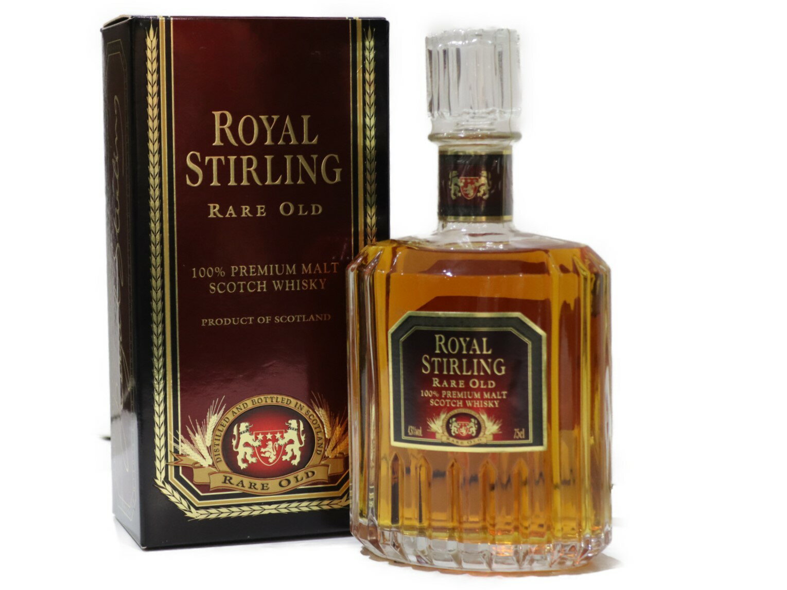 【未開封】ROYAL STIRLING RARE OLD SCOTCH WHISKY ロイヤル スターリング レア オールド スコッチ ウィスキー 750ml 43%【古酒・中古】松前R56号店