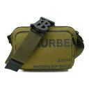 BURBERRY バーバリー ショルダーバッグ 8050806 カーキ グリーン ブラック金具 おしゃれ カメラバッグ カジュアル シンプル 秋冬 メンズ レデ...