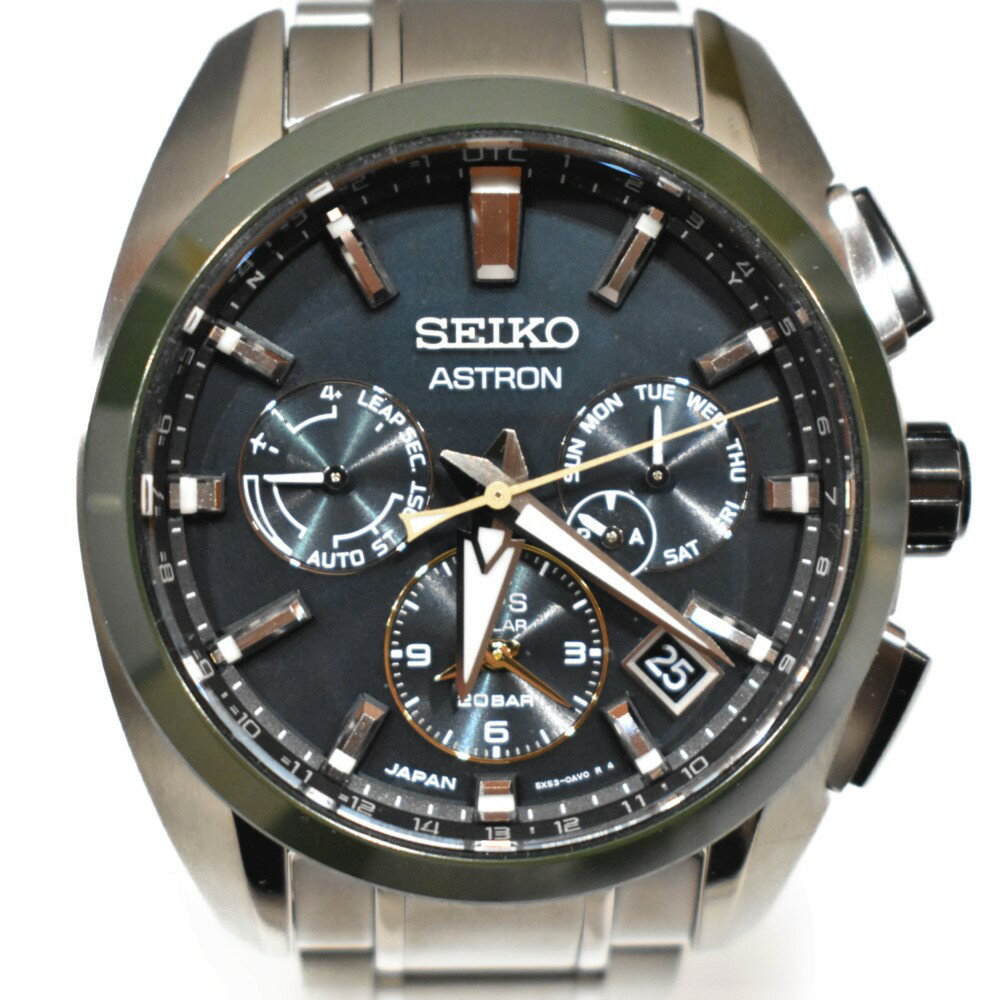 【世界限定2000本】SEIKOアストロン　時の記念日制定100周年記念限定モデル SBXC071 チタン ソーラーGPS衛星電波時計 腕時計　カジュアル　人気　定番　おしゃれ　かっこいい　メンズ【中古】松山久万ノ台店のサムネイル