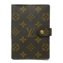 LOUIS VUITTON　ルイヴィトン　アジェンダPM　R20005　モノグラム　手帳カバー　ゴールド金具　ダイアリー　普段使い　カジュアル　メンズ　レディース　ユニセックス　ギフト　プレゼント包装可【中古】新居浜店