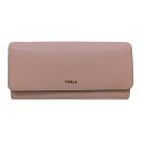 【箱・布袋あり】FURLA ロングウォレット PCY2UNO B30000 二つ折り長財布 ピンク系 ゴールド金具 レザー 大容量 レディース ウィメンズ 可愛...