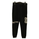 GIVENCHY ジバンシー GIVENCHY 4G 刺繍 スリムジョギングパンツ ズボン スウェット ブラック Sサイズ メンズ ウィメンズ レディース【中古...