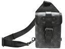 LOUIS VUITTON ソミュール・スリングバッグ M45912 モノグラム・エクリプス ボディバッグ メンズ カジュアル シンプル ギフト プレゼント包装...