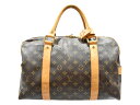 LOUIS VUITTON　キャリーオール　M40074　モノグラム　ボストンバッグ　ハンドバッグ　レディース　メンズ　男女兼用　カデナ　鍵　シンプル　ギフト　プレゼント包装可　【中古】松山久万ノ台店