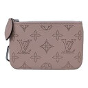 LOUIS VUITTON ルイヴィトン ポシェット クレ M69508 マヒナ ピンク キーチェーン ミニ財布 レディース オシャレ ギフト 贈り物 プレゼント包装【中古】 新居浜店