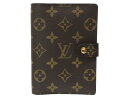 LOUIS VUITTON ルイヴィトン アジェンダPM R20005 手帳カバー モノグラム ブラウン メンズ レディース ユニセックス ギフト プレゼント包...