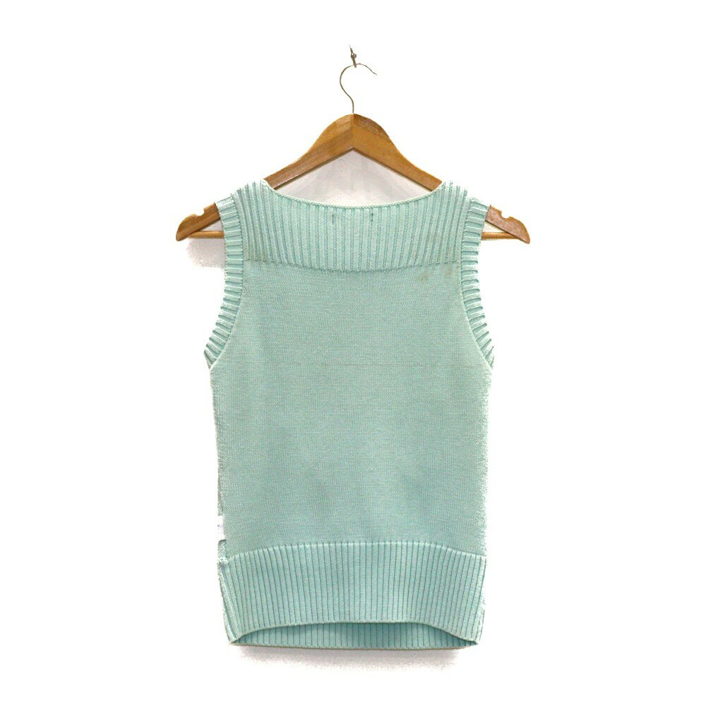 23区 ベスト ライトグリーン系 レディース ウィメンズ ブランド 洋服 ゴルフウェア【中古】松前R56号店