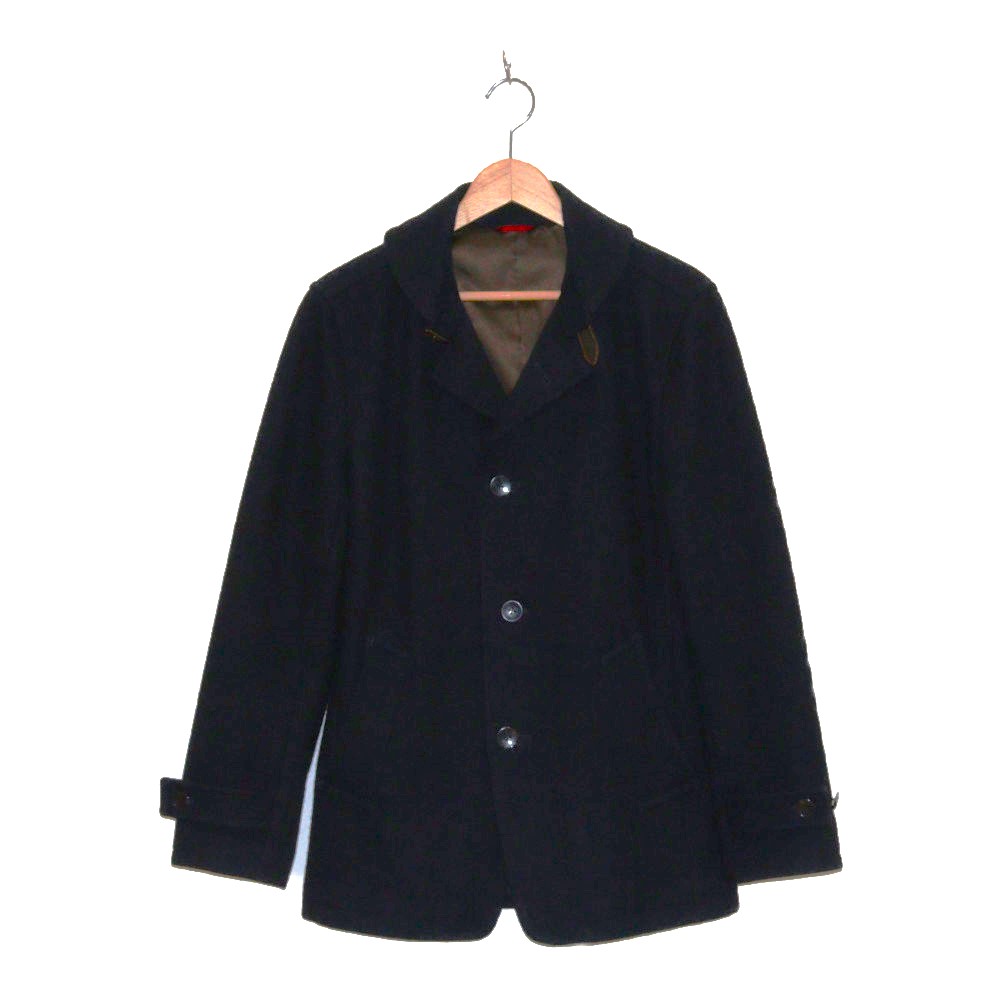 COMME CA MEN コムサ・メン コート ネイビー系 紺 メンズ ブランド 洋服 アウター 上着 春 秋 冬【中古】松前R56号店