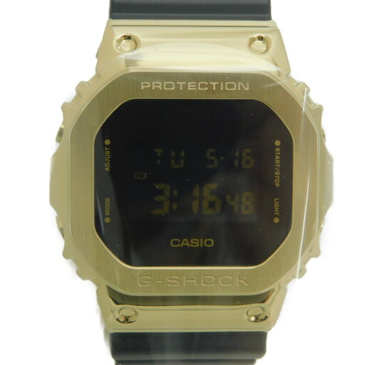 CASIO カシオ G-SHOCK GM-5600G-9JF クオーツ デジタル 樹脂 ステンレススチール ブラック ゴールド 黒 金 20気圧防水 無機ガラス 耐衝撃構造 人気 メンズ レディース ユニセックス プレゼント包装可 ラッピング 腕時計 【中古】新居浜店 CASIO カシオ G-SHOCK GM-5600G-9JF クオーツ デジタル 樹脂 ステンレススチール ブラック ゴールド 黒 金 20気圧防水 無機ガラス 耐衝撃構造 人気 メンズ レディース ユニセックス プレゼント包装可 ラッピング 腕時計 【中古】新居浜店