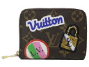 LOUIS VUITTON　ルイヴィトン　ジッピーコインパース　M63391　小銭入れ　コインケース　モノグラム　ブラウン系　レディース　ギフト　プレゼント包装可【中古】松前R56号店