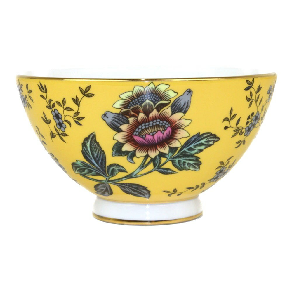 WEDGWOOD ウェッジウッド WONDERLUST YELLOW TONQUIN GIFT BOWL BOL ワンダーラスト イエロートンキン スモールボウル ボーンチャイナ お祝い プレゼント インテリア 飾り 置物 食器松前R56号店