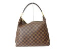 LOUIS VUITTON ルイ・ヴィトン ポートベローPM N41184 ワンショルダーバッグ 肩がけ ダミエ・エベヌ ブラウン ゴールド金具 シンプル レディース【中古】松前R56店(4)