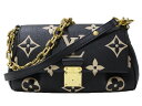 【箱・布袋あり】LOUIS VUITTON ルイヴィトン フェイボリットNM M45859 ショルダーバッグ チェーンバッグ モノグラム・アンプラント ブラック...