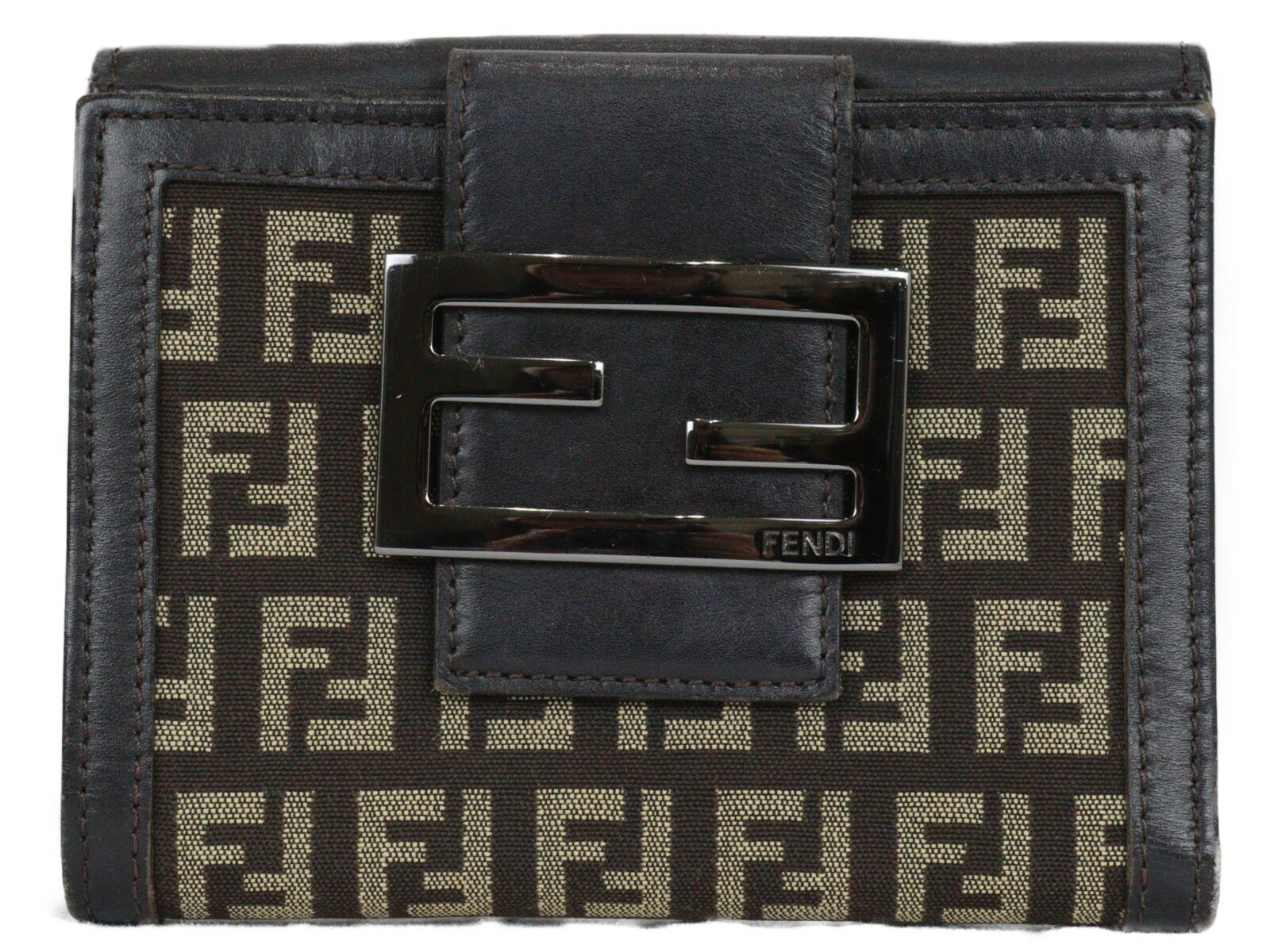 楽天市場】FENDI 財布 二つ折り(カラーブラウン)の通販 楽天市場】FENDI 財布 二つ折り(カラーブラウン)の通販