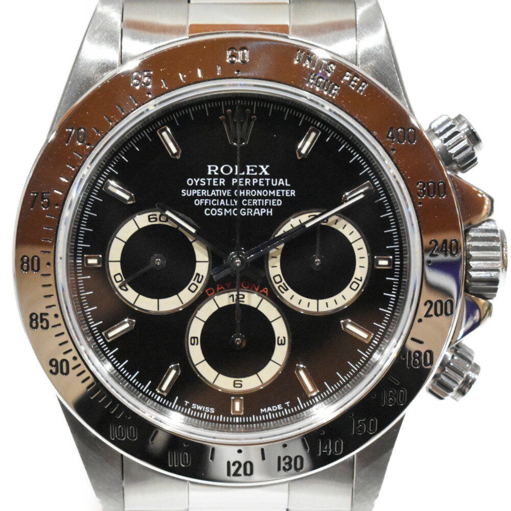 【箱 ギャラあり】 ROLEX ロレックス デイトナ 16520 エルプリメロ 1995年頃製造 ステンレススチール 2019.12月オーバーホール済み 自動巻き 腕時計 メンズ【中古】