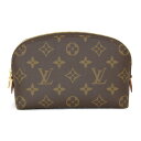 LOUIS VUITTON ルイヴィトン ポシェット・コスメティック PM M47515 モノグラム ブラウン レディース メンズ ウィメンズ ユニセックス ブランド LV 人気 定番 ポーチ 小物入れ 化粧品【中古】松前R56号店