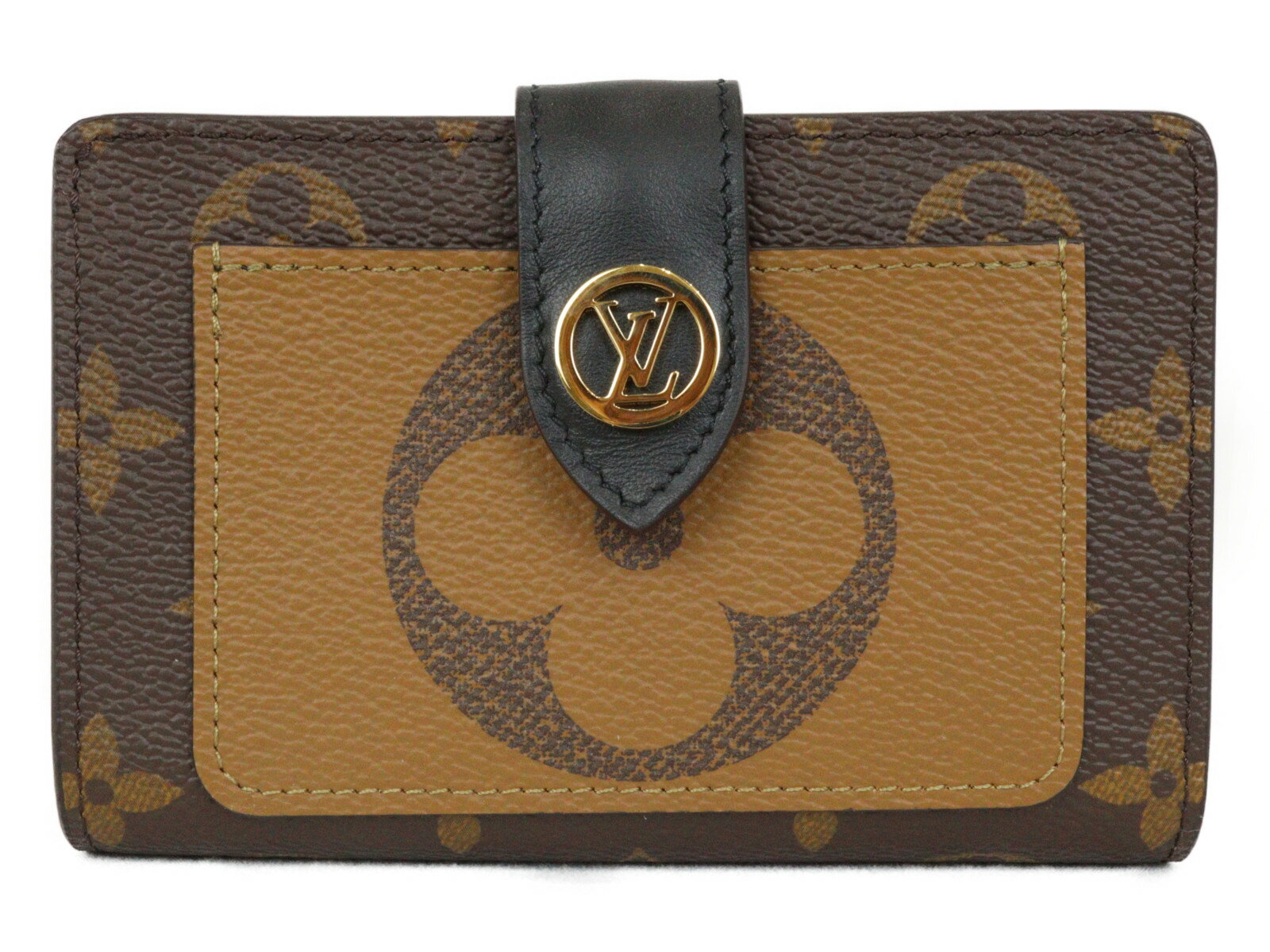 【☆未使用品☆】【布袋あり】LOUIS VUITTON　ルイヴィトン　ポルトフォイユ・ジュリエット　M69432　2つ折り財布　コンパクトウォレット　モノグラム・ジャイアント リバース　シンプル　レディース　ギフト　プレゼント包装可【中古】松前R56号店