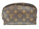 LOUIS VUITTON ルイ・ヴィトン ポシェット・コスメティックPM M47515 ポーチ モノグラム・キャンバス ブラウン レディース メンズ ウィメン...