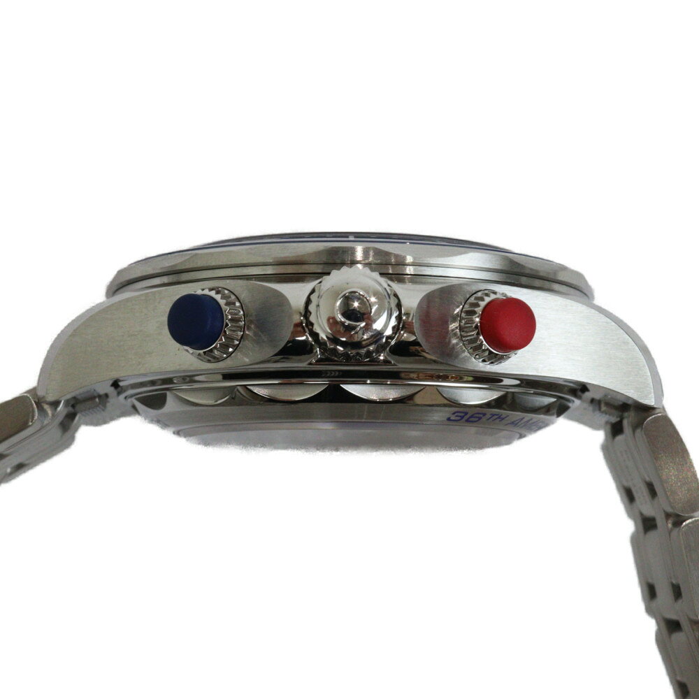 【オーバーホール・ポリッシュ済み済】OMEGA　オメガ　シーマスター　ダイバー300　アメリズカップ　210.30.44.51.03.002　自動巻き　クロノグラフ　デイト　SS　ブルー　ラバー　メンズ　腕時計　プレゼント包装　ギフト【中古】松山久万ノ台店