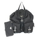 PRADA プラダ ポーチ付きバックパック 1BZ811 NERO ブラック ナイロン レディース メンズ ユニセックス ウィメンズ ブランド 人気 リュックサ...