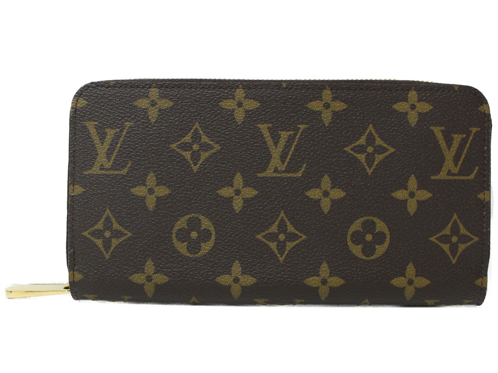 LOUIS VUITTON ルイヴィトン ジッピー・ウォレット M42616 モノグラム ブラウン レディース メンズ ウィメンズ ユニセックス ブランド LV 人気 定番 長財布 ファスナー松前R56号店